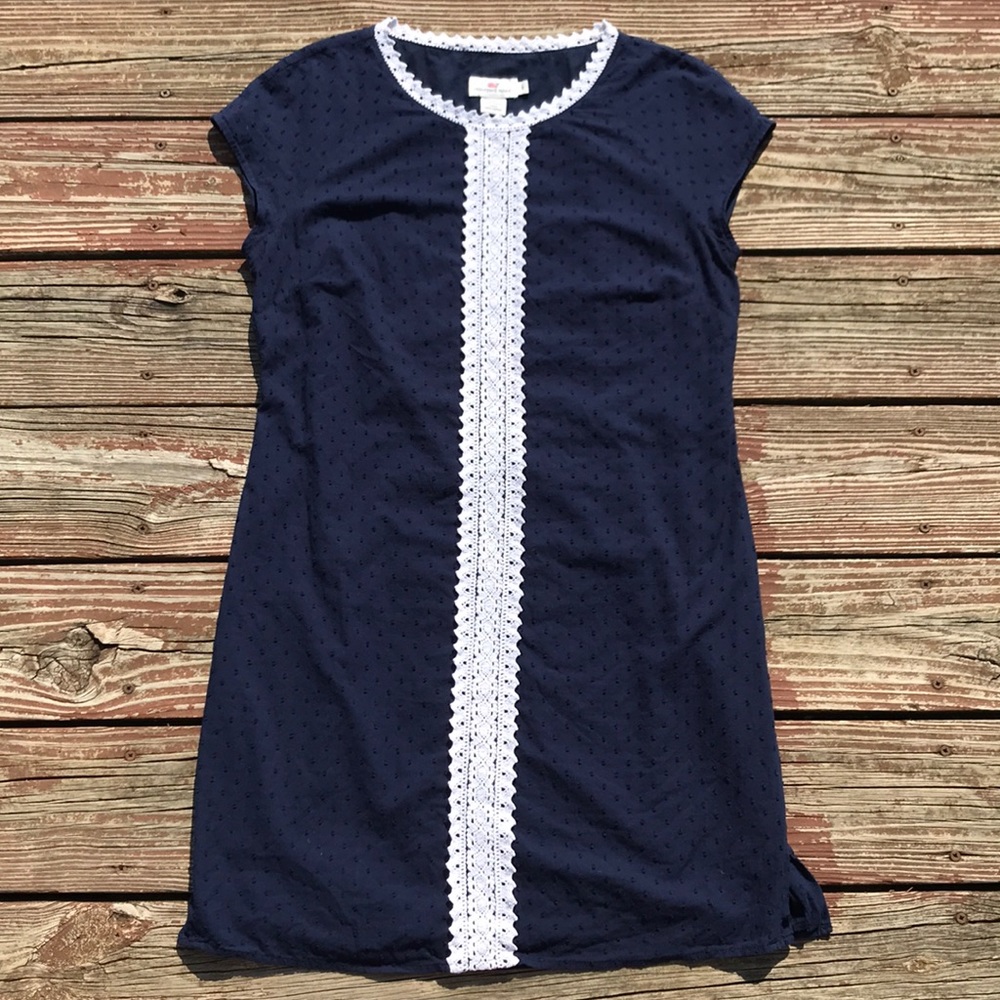 Vineyard Vines Navy Shift Dress